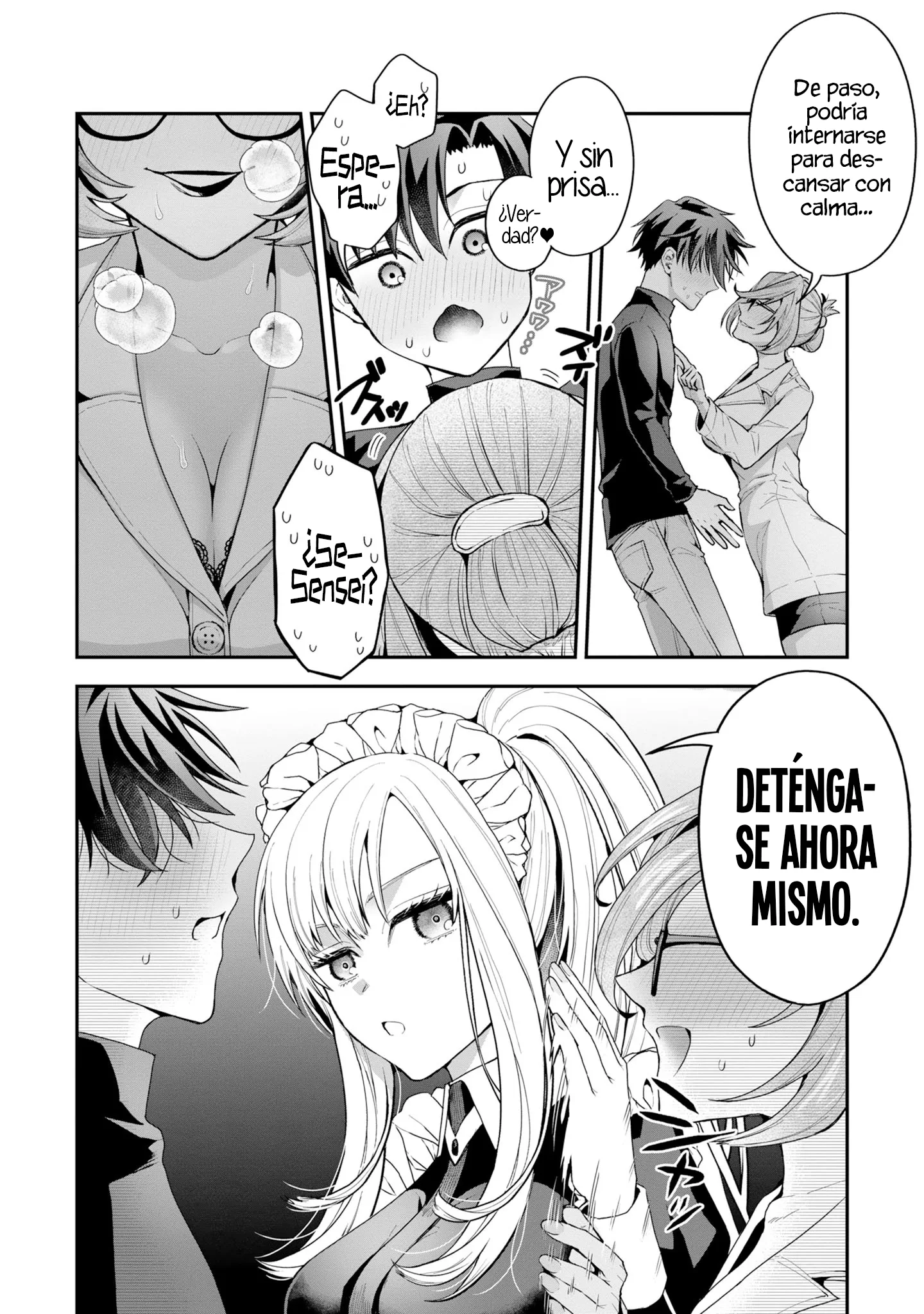 El chico que cree haber reencarnado como un villano en un mundo donde la proporción entre hombres y mujeres está completamente rota Capítulo 1.2 - Page 8