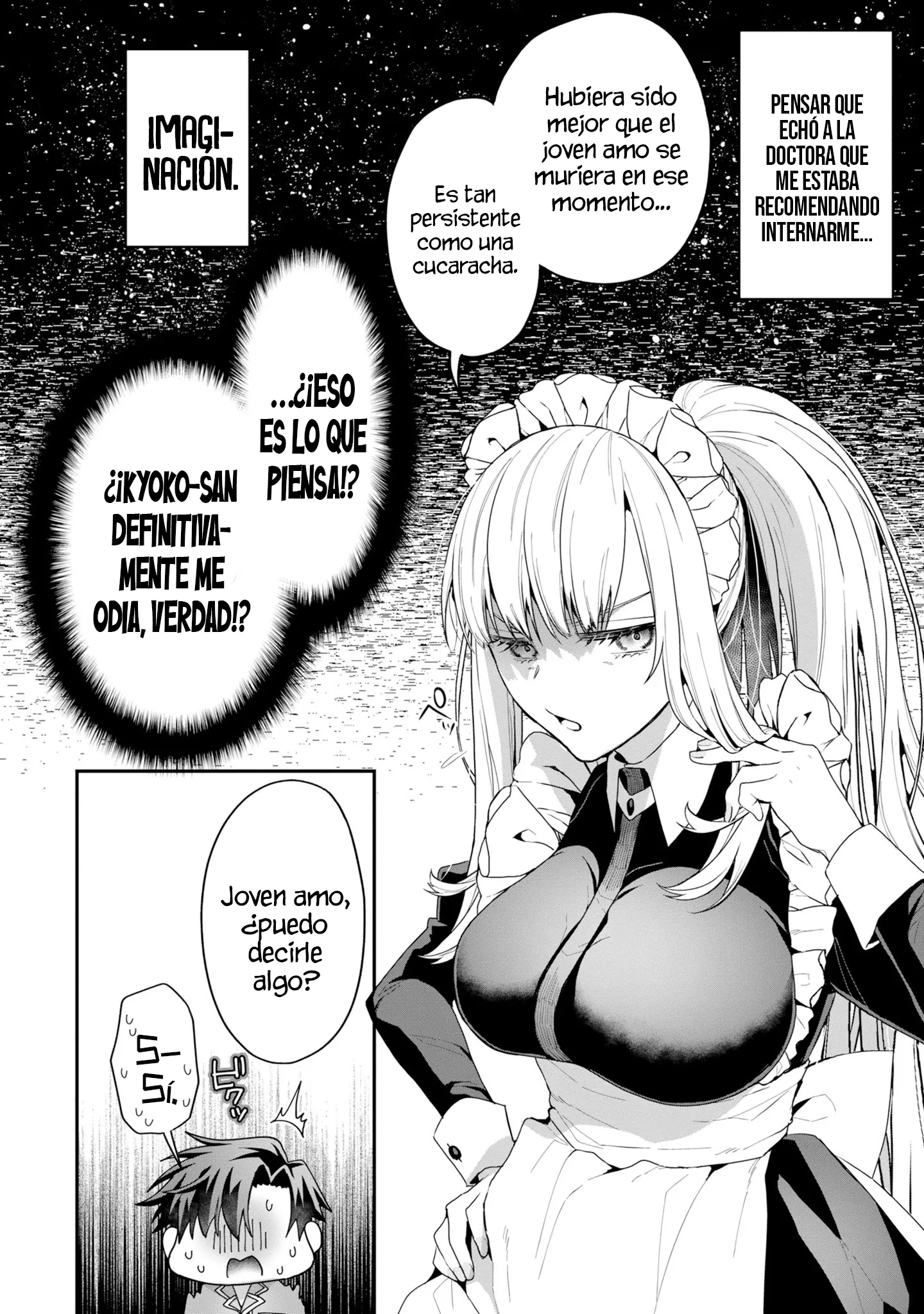 El chico que cree haber reencarnado como un villano en un mundo donde la proporción entre hombres y mujeres está completamente rota Capítulo 1.2 - Page 10