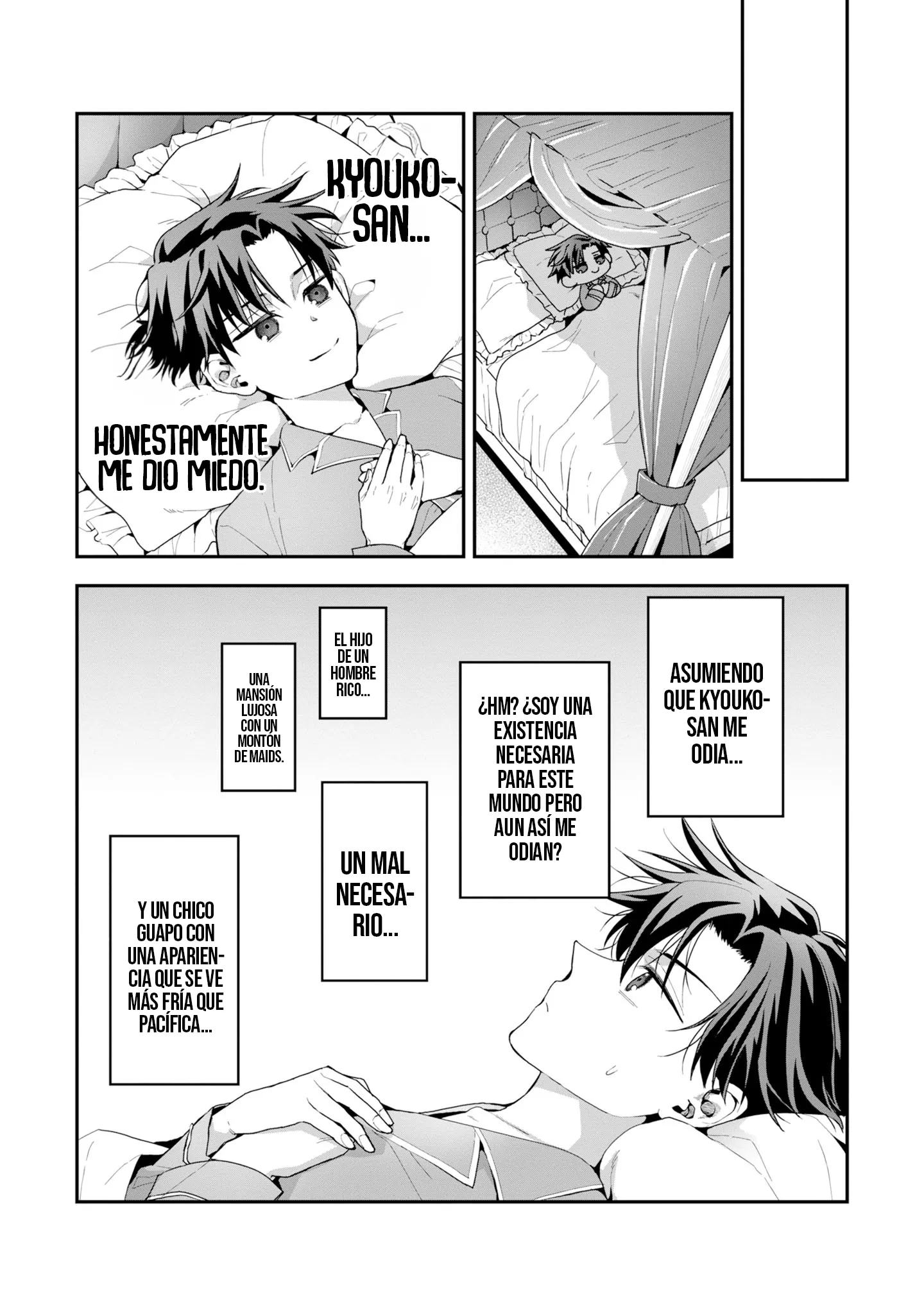 El chico que cree haber reencarnado como un villano en un mundo donde la proporción entre hombres y mujeres está completamente rota Capítulo 1.2 - Page 12