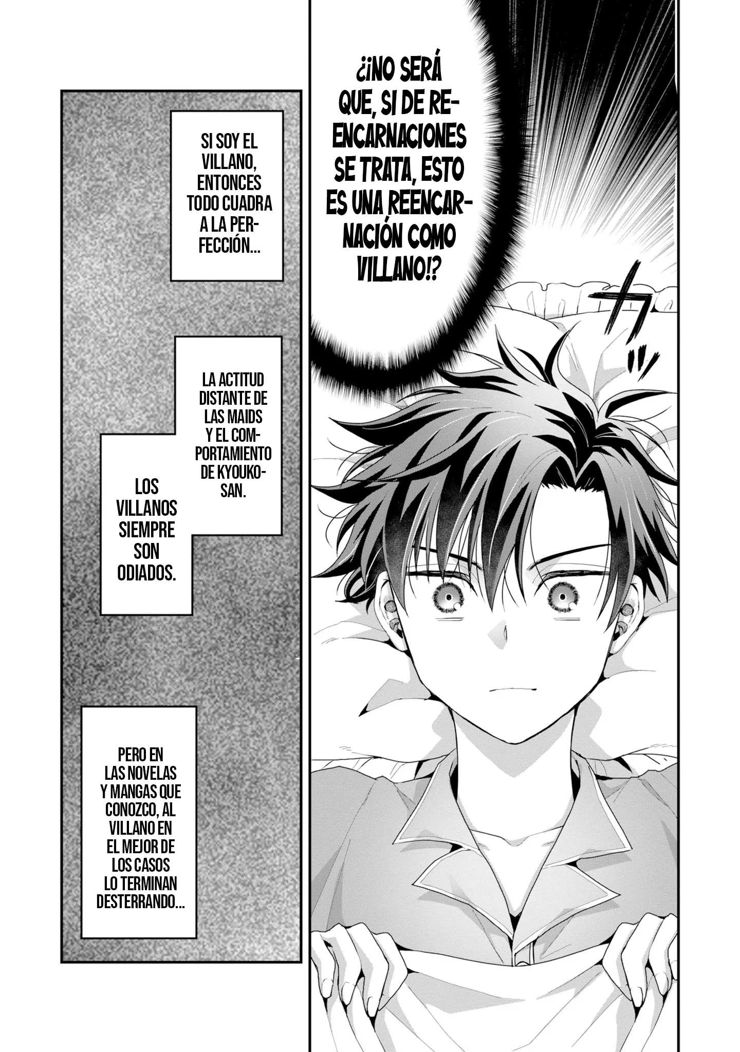 El chico que cree haber reencarnado como un villano en un mundo donde la proporción entre hombres y mujeres está completamente rota Capítulo 1.2 - Page 13