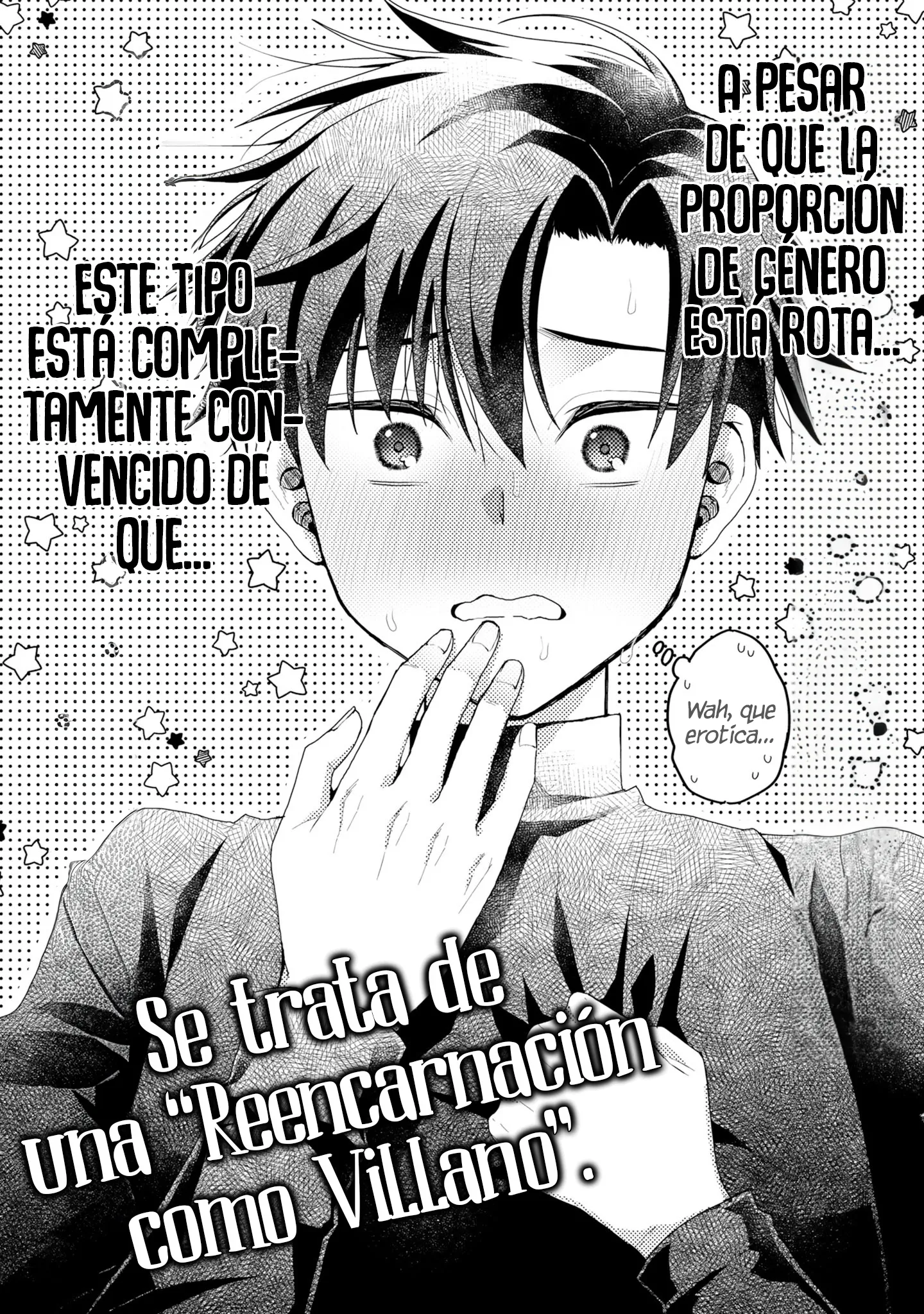 El chico que cree haber reencarnado como un villano en un mundo donde la proporción entre hombres y mujeres está completamente rota Capítulo 1.3 - Page 14