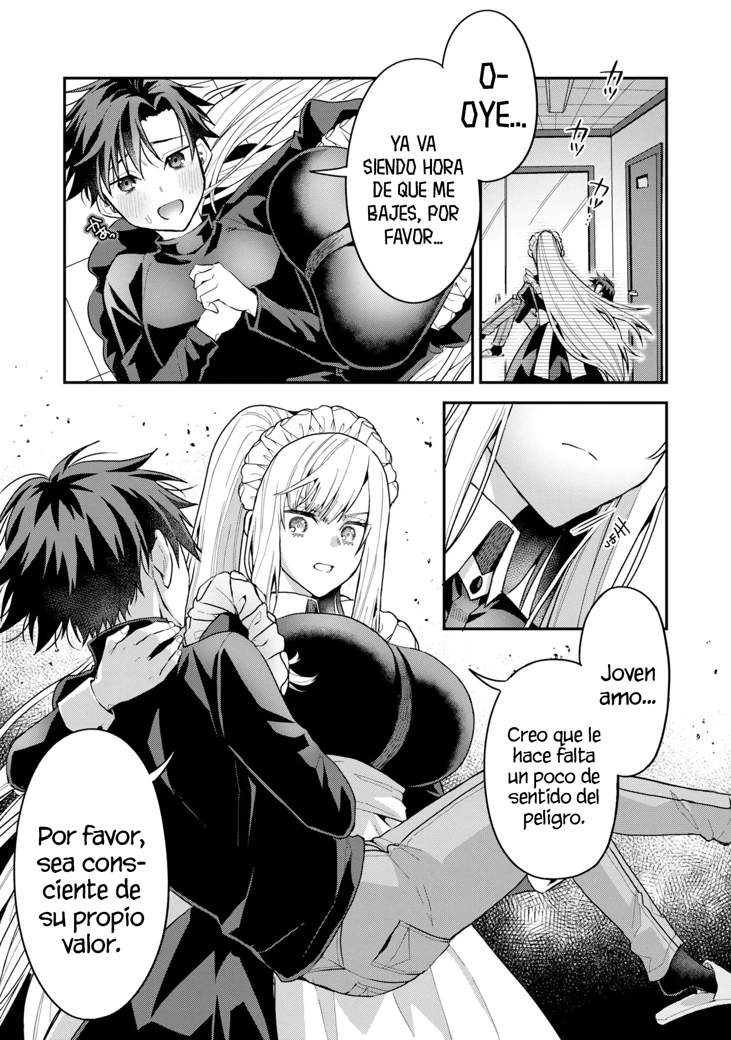 El chico que cree haber reencarnado como un villano en un mundo donde la proporción entre hombres y mujeres está completamente rota Capítulo 2.1 - Page 8