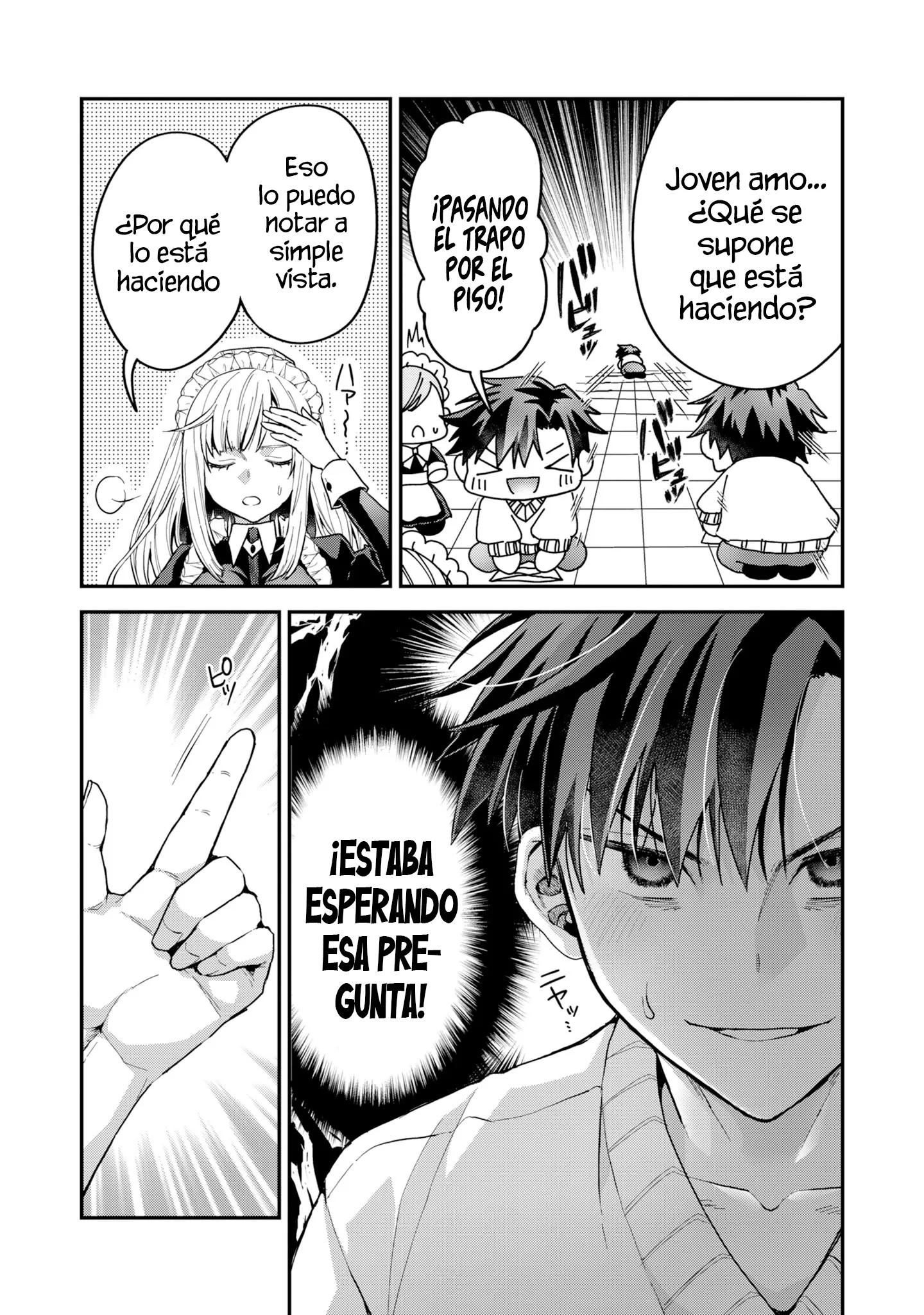 El chico que cree haber reencarnado como un villano en un mundo donde la proporción entre hombres y mujeres está completamente rota Capítulo 2.2 - Page 9