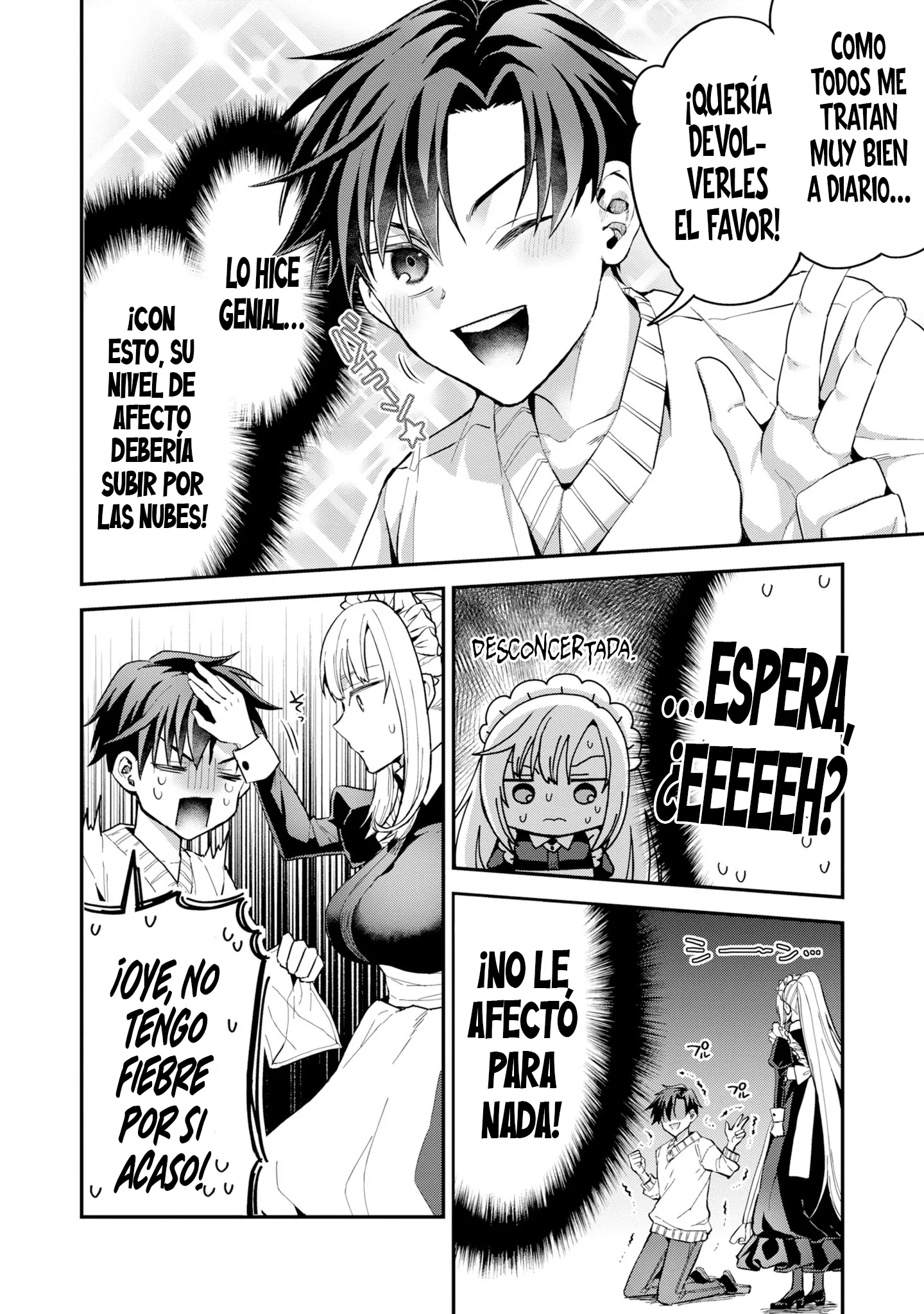 El chico que cree haber reencarnado como un villano en un mundo donde la proporción entre hombres y mujeres está completamente rota Capítulo 2.2 - Page 10