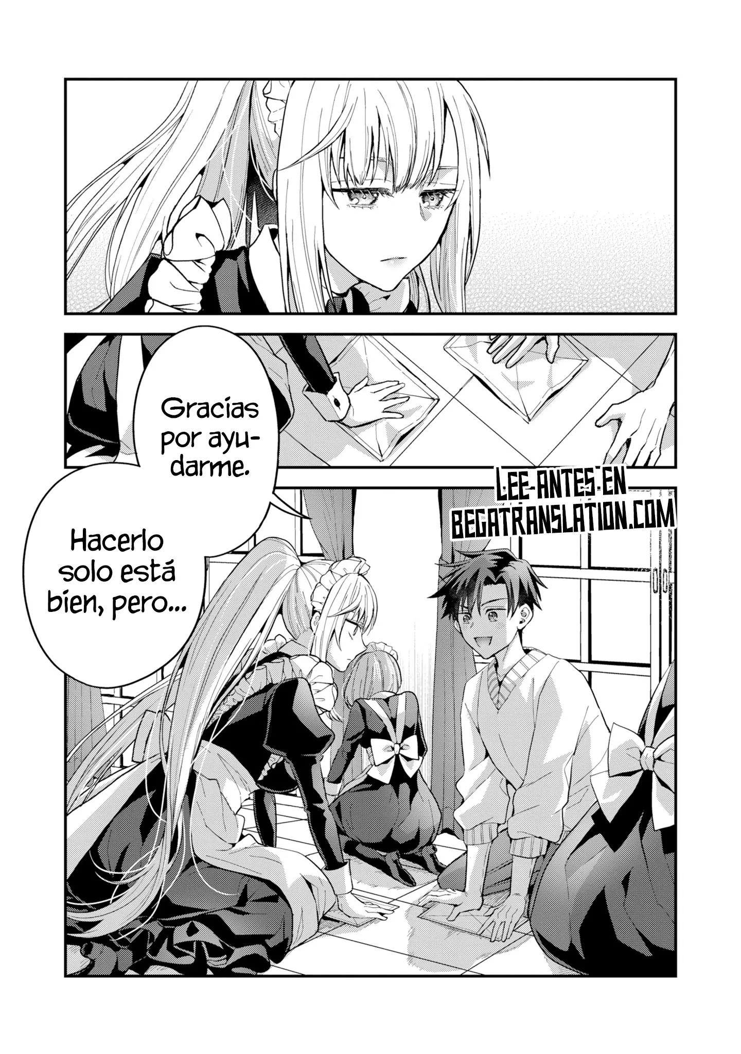 El chico que cree haber reencarnado como un villano en un mundo donde la proporción entre hombres y mujeres está completamente rota Capítulo 2.3 - Page 3