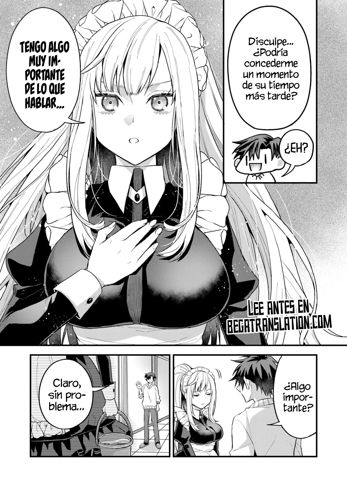 El chico que cree haber reencarnado como un villano en un mundo donde la proporción entre hombres y mujeres está completamente rota Capítulo 2.3 - Page 9
