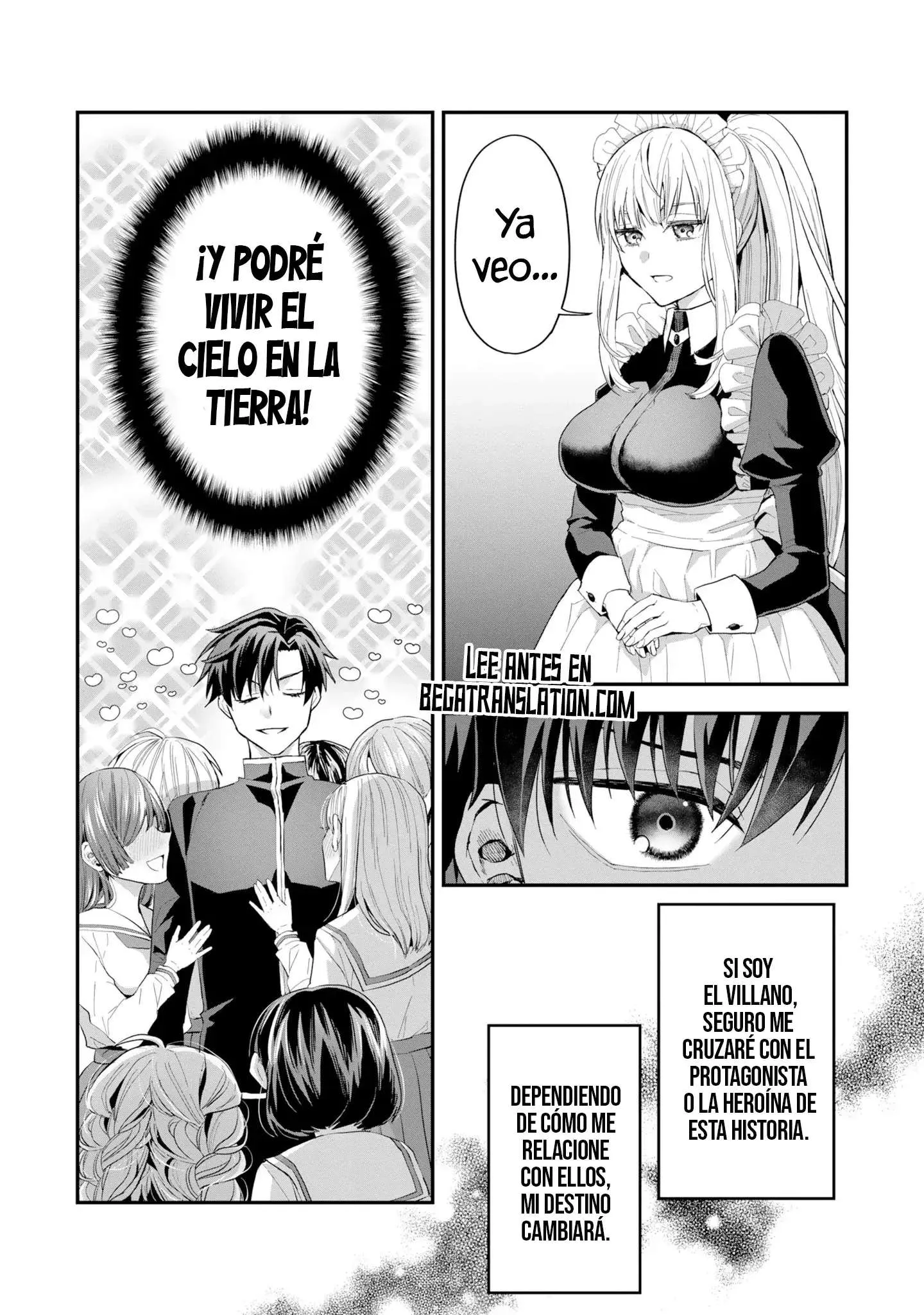El chico que cree haber reencarnado como un villano en un mundo donde la proporción entre hombres y mujeres está completamente rota Capítulo 3 - Page 9