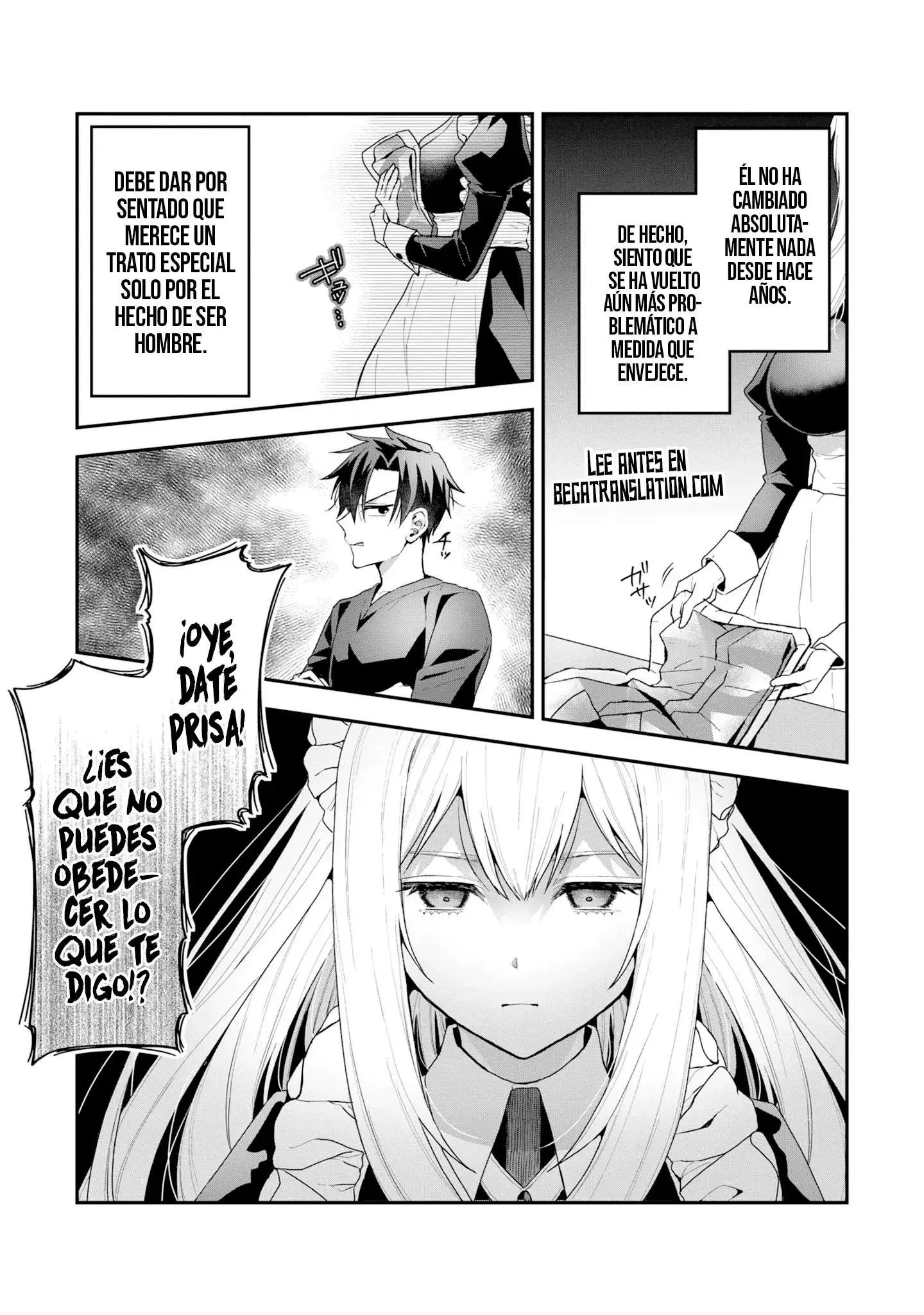 El chico que cree haber reencarnado como un villano en un mundo donde la proporción entre hombres y mujeres está completamente rota Capítulo 4 - Page 8
