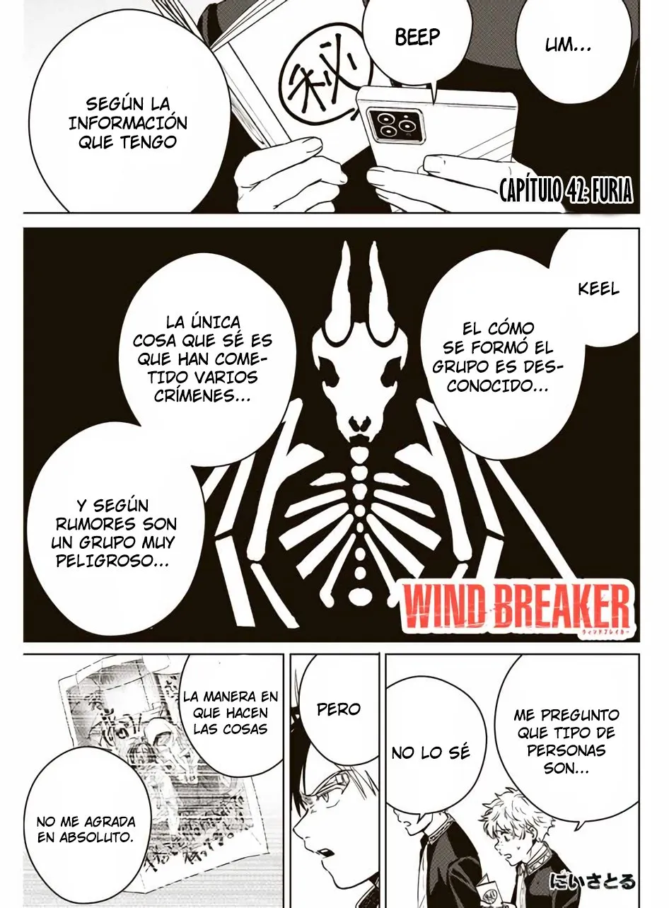 WIND BREAKER Capítulo 42 - Page 3