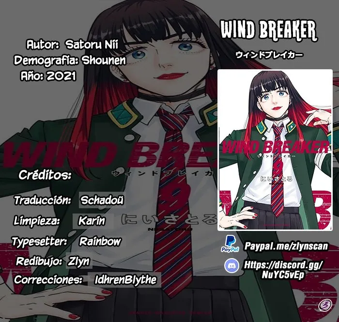 WIND BREAKER Capítulo 66 - Page 1