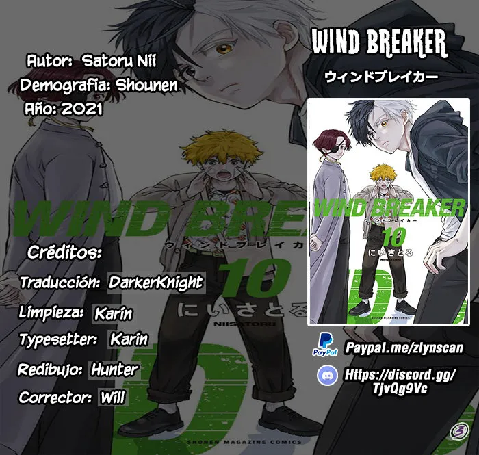 WIND BREAKER Capítulo 69 - Page 1