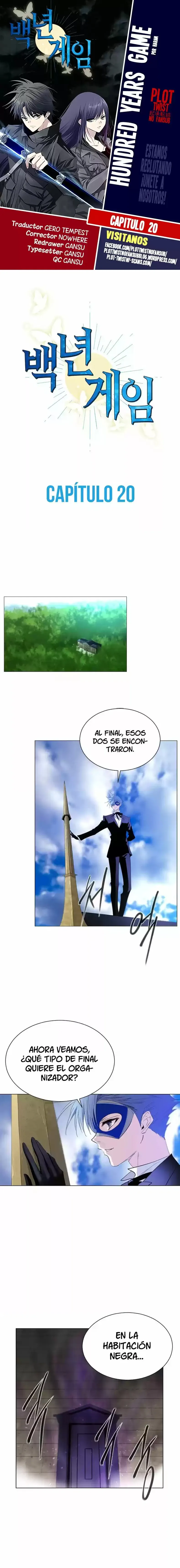 El juego de los cien años Capítulo 20 - Page 1