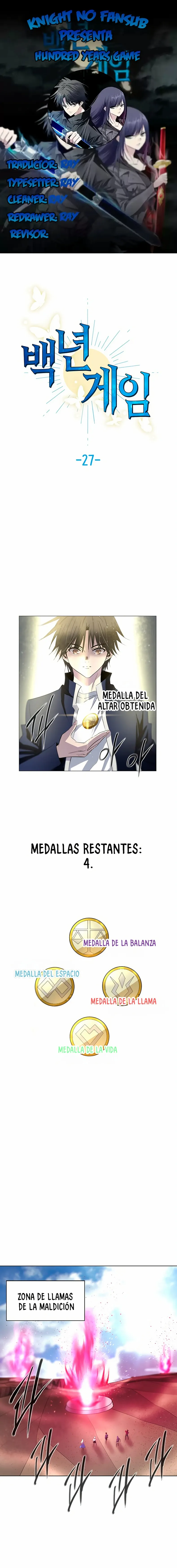 El juego de los cien años Capítulo 27 - Page 1