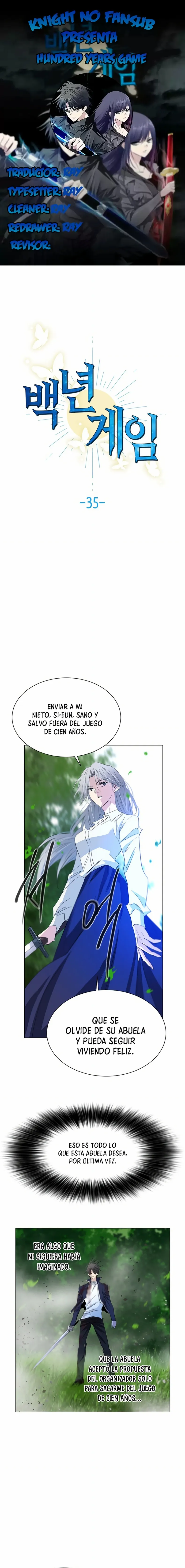 El juego de los cien años Capítulo 35 - Page 1