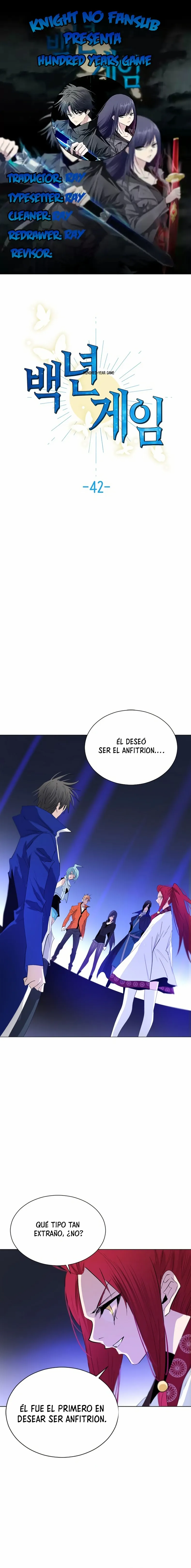 El juego de los cien años Capítulo 42 - Page 1