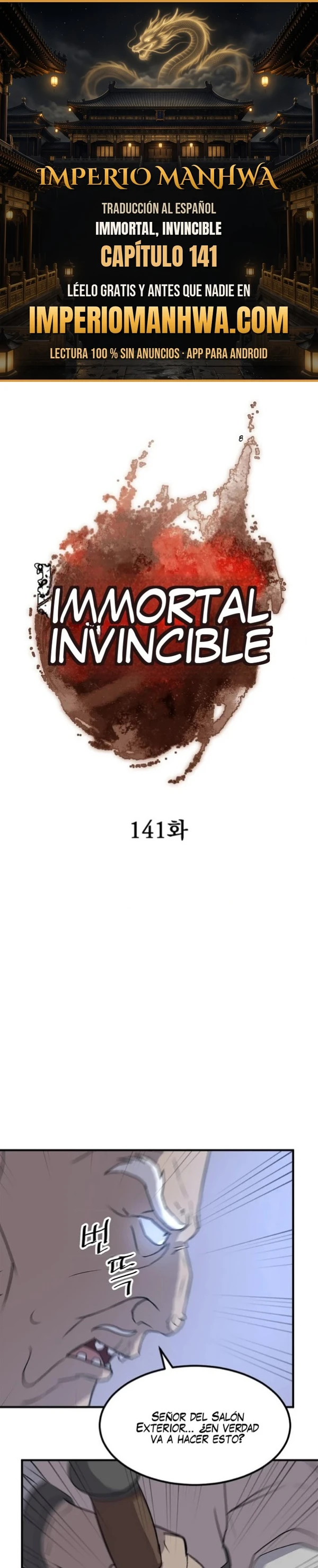Immortal, Invincible Capítulo 141 - Page 1