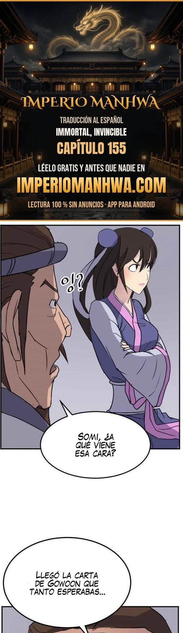 Immortal, Invincible Capítulo 155 - Page 1