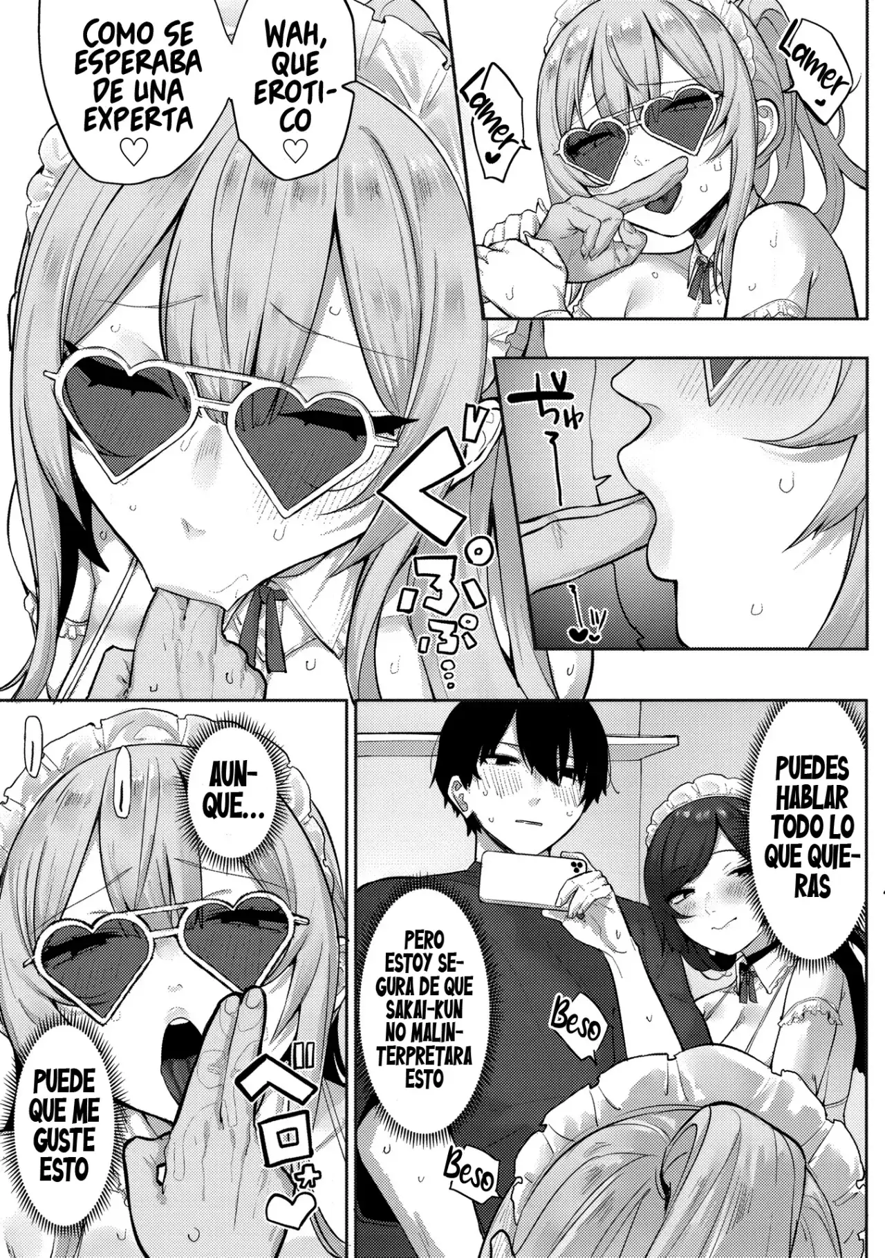 El canal sensual de la callada del salón, Miyashita-san Capítulo 10.2 - Page 5