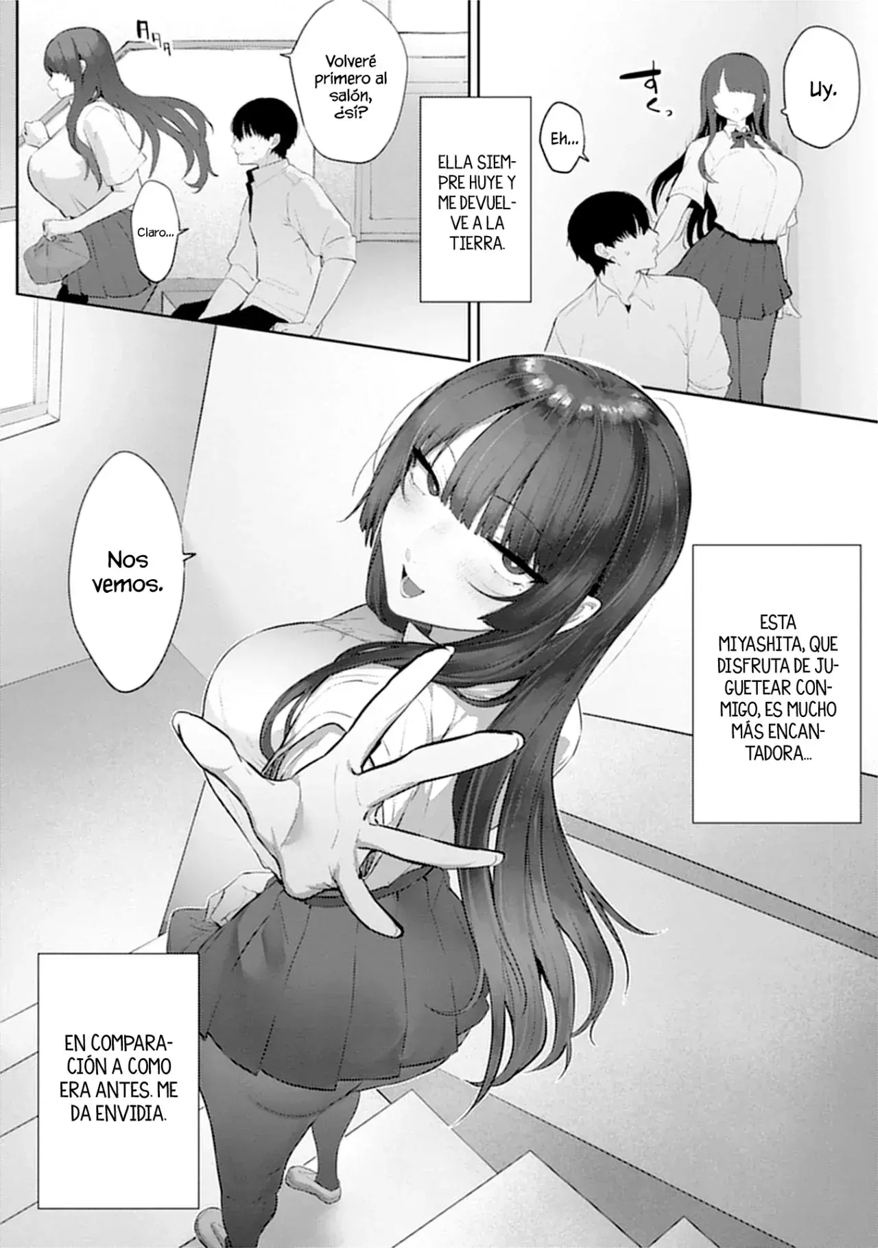 El canal sensual de la callada del salón, Miyashita-san Capítulo 11 - Page 7