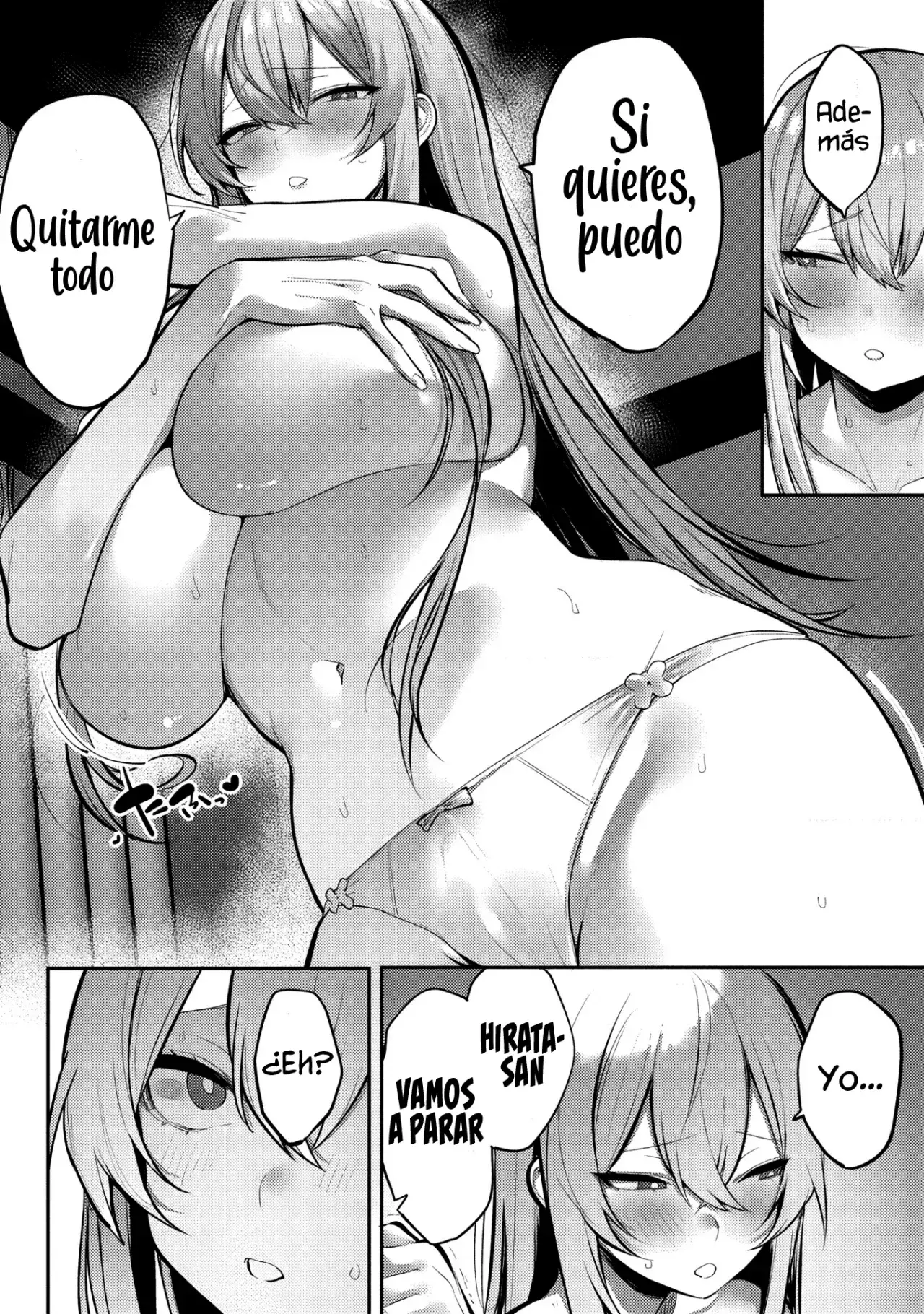 El canal sensual de la callada del salón, Miyashita-san Capítulo 7.2 - Page 7