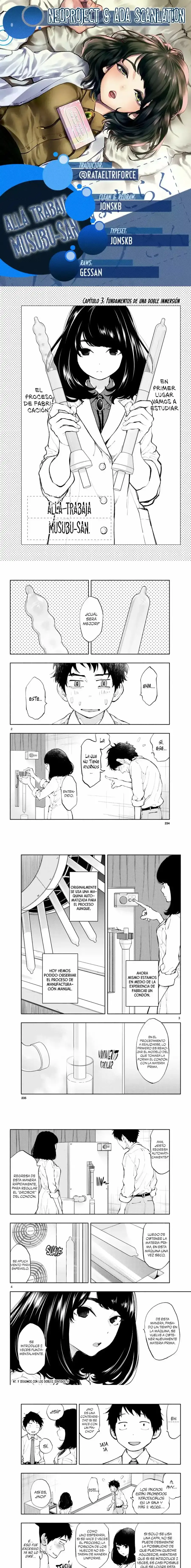 Asoko de Hataraku Musubu-san Capítulo 3 - Page 1