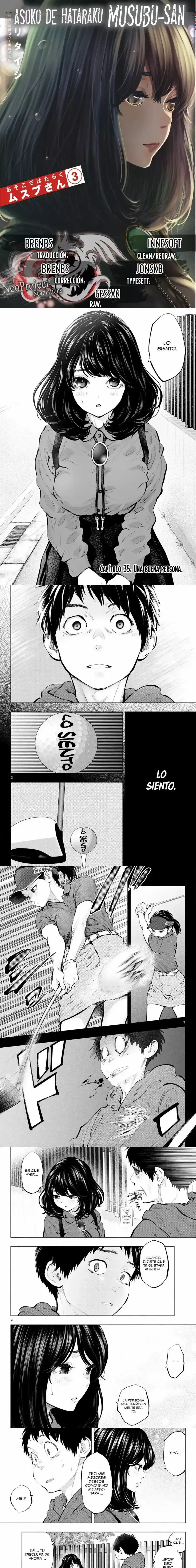 Asoko de Hataraku Musubu-san Capítulo 35 - Page 1