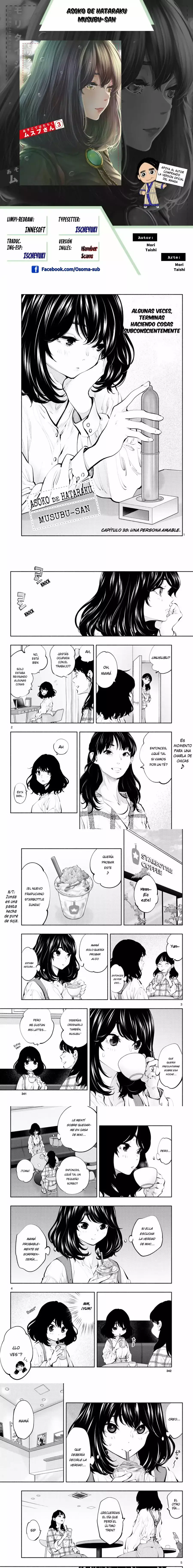 Asoko de Hataraku Musubu-san Capítulo 38 - Page 1