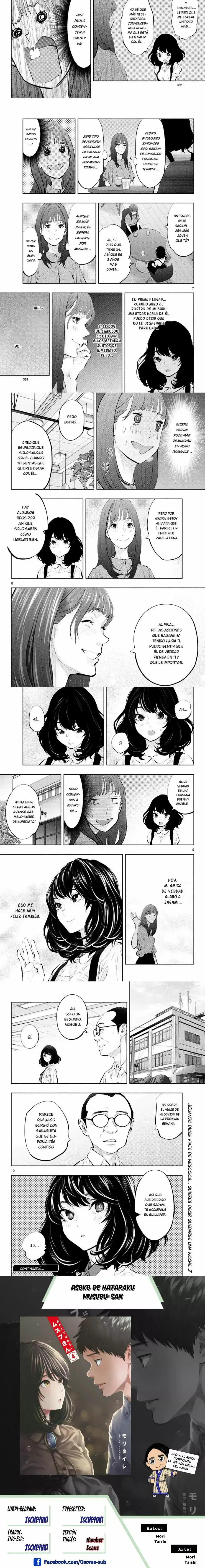 Asoko de Hataraku Musubu-san Capítulo 43 - Page 2