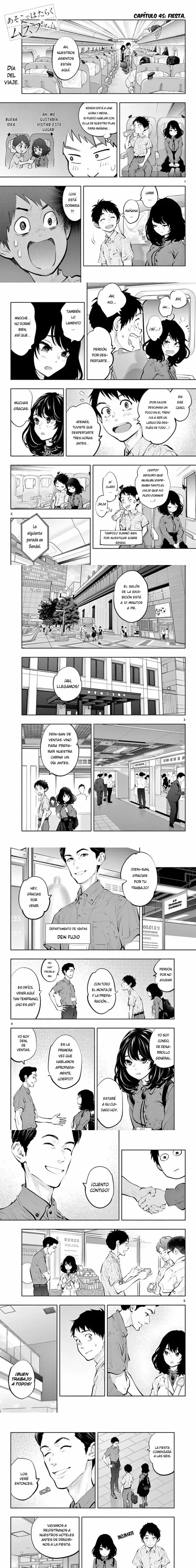 Asoko de Hataraku Musubu-san Capítulo 45 - Page 1