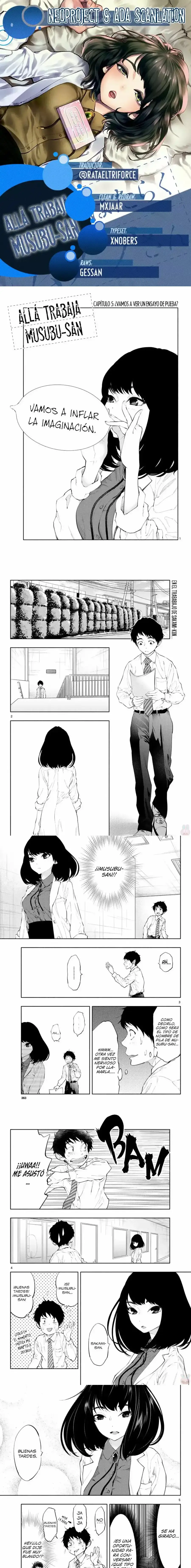 Asoko de Hataraku Musubu-san Capítulo 5 - Page 1