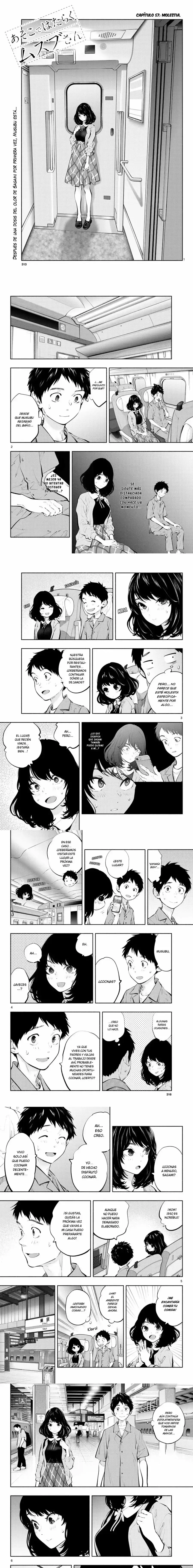 Asoko de Hataraku Musubu-san Capítulo 57 - Page 1