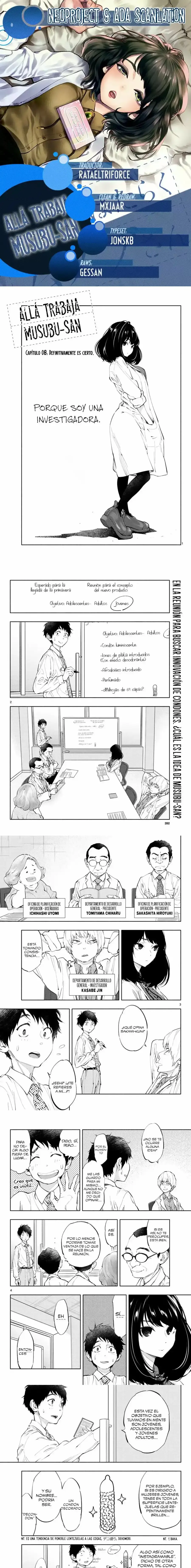 Asoko de Hataraku Musubu-san Capítulo 8 - Page 1