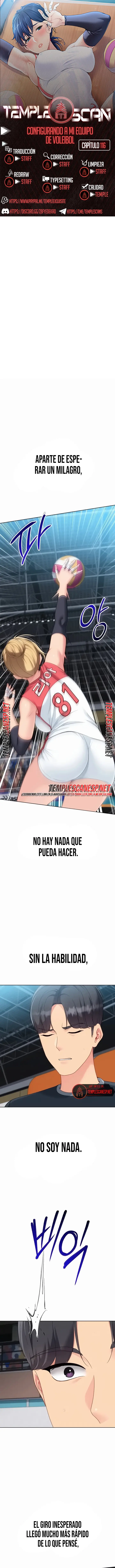 Configurando A Mi Equipo De Voleybol Capítulo 116 - Page 1
