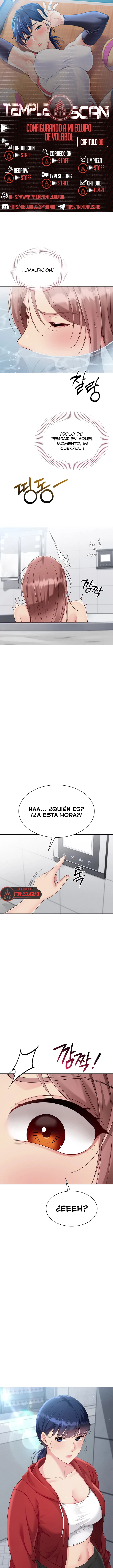 Configurando A Mi Equipo De Voleybol Capítulo 80 - Page 1