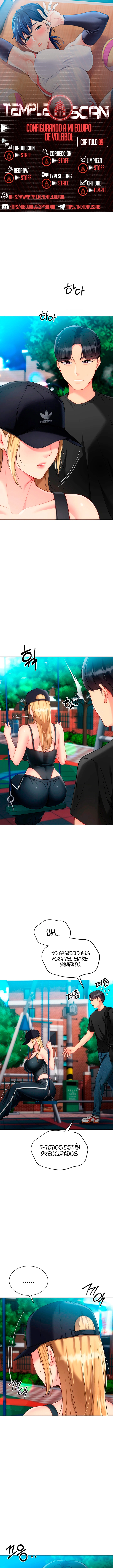 Configurando A Mi Equipo De Voleybol Capítulo 89 - Page 1