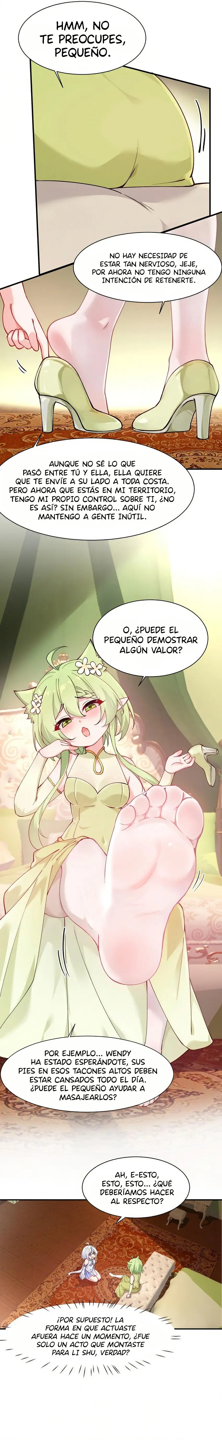 Yo, que poseo un carisma natural, me convertí en el objetivo de discípulas yandere Capítulo 23 - Page 9