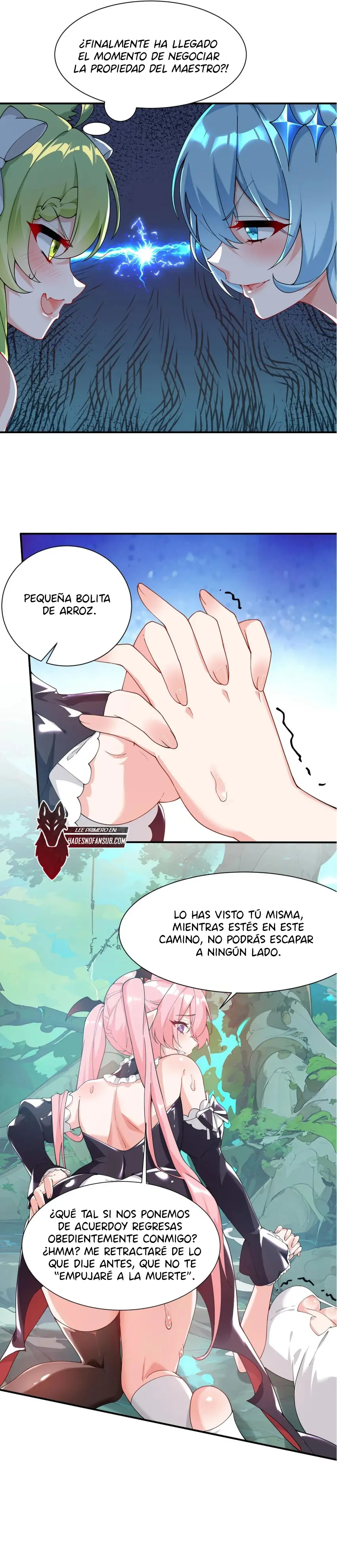 Yo, que poseo un carisma natural, me convertí en el objetivo de discípulas yandere Capítulo 32 - Page 7