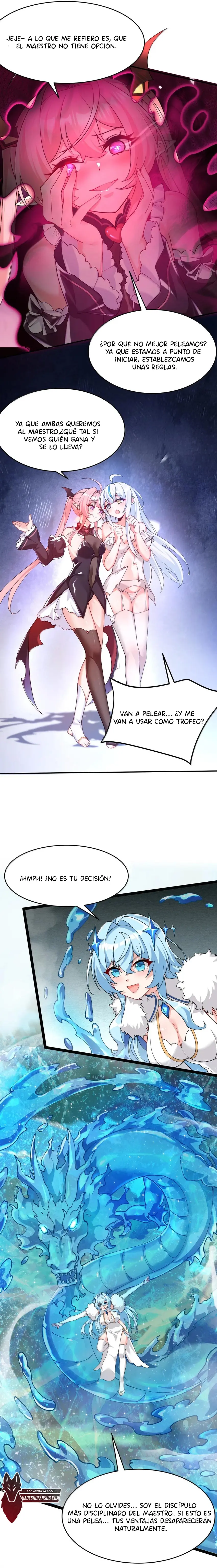 Yo, que poseo un carisma natural, me convertí en el objetivo de discípulas yandere Capítulo 33 - Page 9