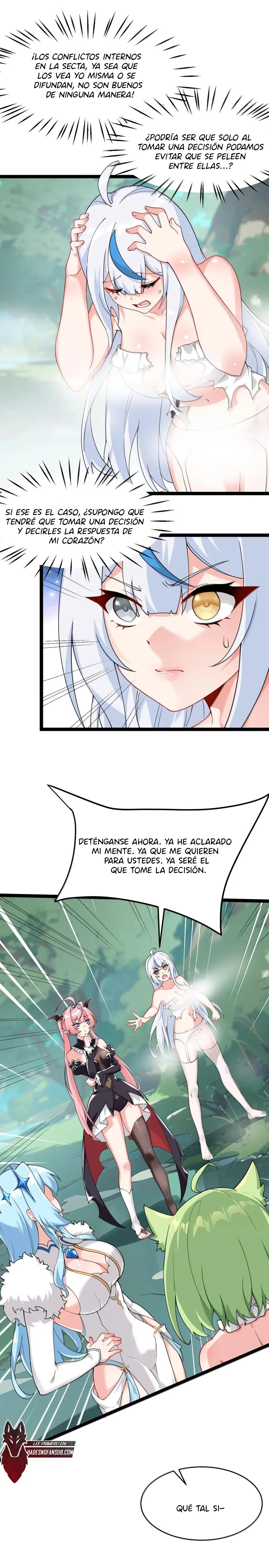 Yo, que poseo un carisma natural, me convertí en el objetivo de discípulas yandere Capítulo 33 - Page 12