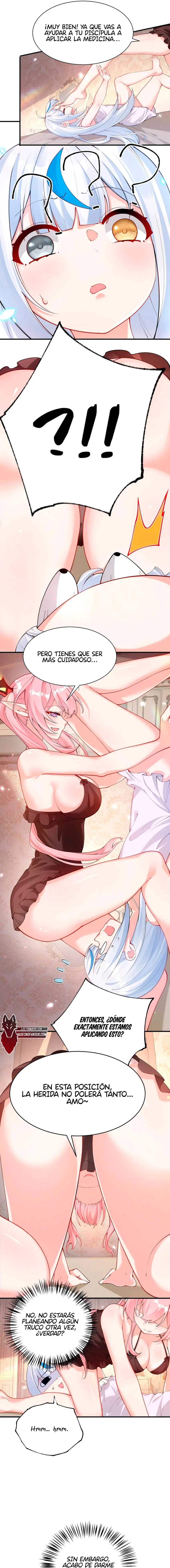 Yo, que poseo un carisma natural, me convertí en el objetivo de discípulas yandere Capítulo 44 - Page 8