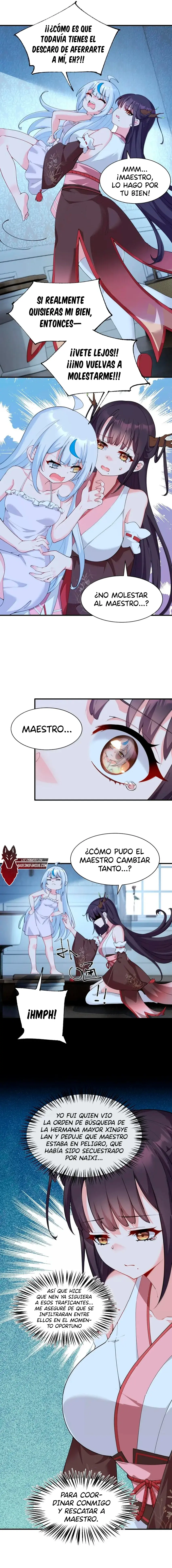 Yo, que poseo un carisma natural, me convertí en el objetivo de discípulas yandere Capítulo 49 - Page 4