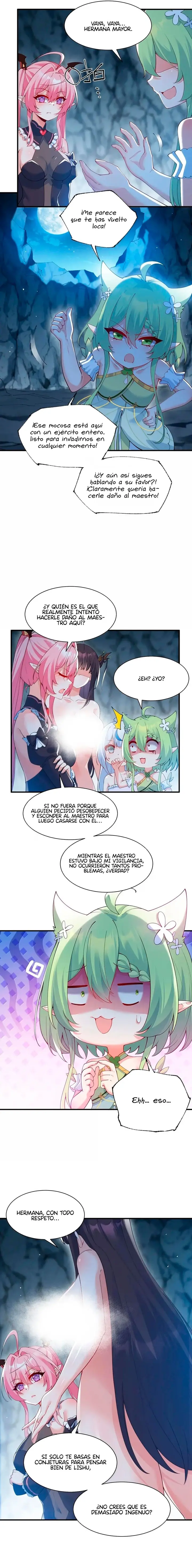Yo, que poseo un carisma natural, me convertí en el objetivo de discípulas yandere Capítulo 54 - Page 3