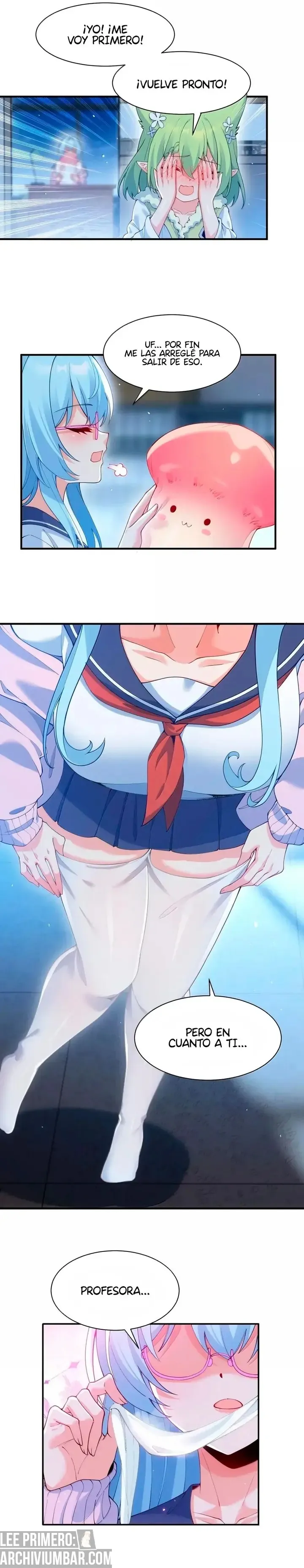 Yo, que poseo un carisma natural, me convertí en el objetivo de discípulas yandere Capítulo 55.5 - Page 12