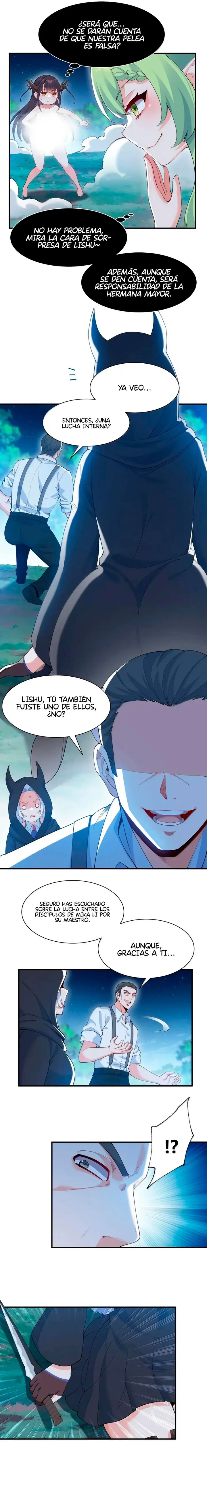 Yo, que poseo un carisma natural, me convertí en el objetivo de discípulas yandere Capítulo 55 - Page 5
