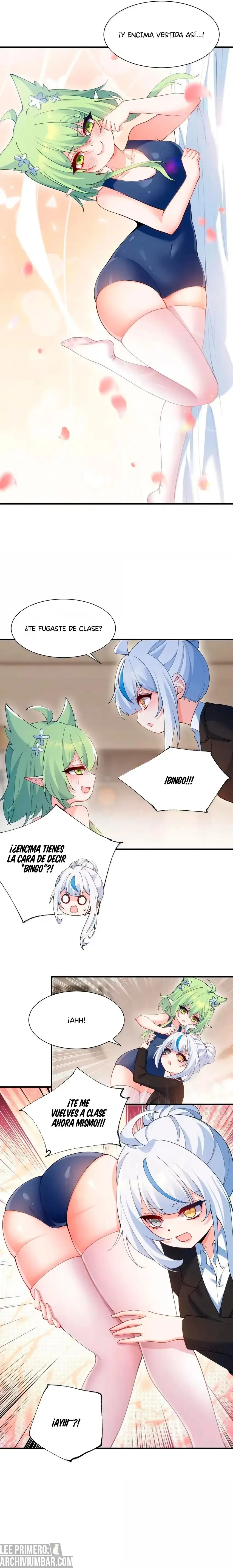 Yo, que poseo un carisma natural, me convertí en el objetivo de discípulas yandere Capítulo 59.5 - Page 4