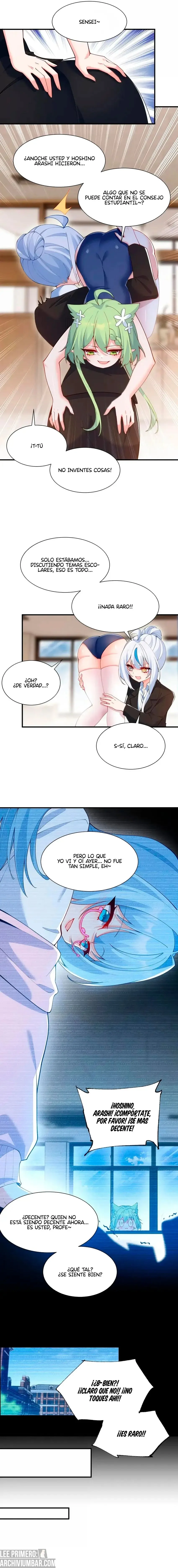 Yo, que poseo un carisma natural, me convertí en el objetivo de discípulas yandere Capítulo 59.5 - Page 5