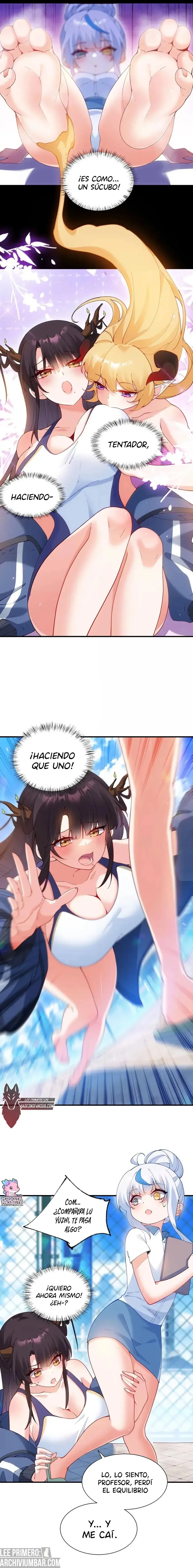 Yo, que poseo un carisma natural, me convertí en el objetivo de discípulas yandere Capítulo 65.5 - Page 6