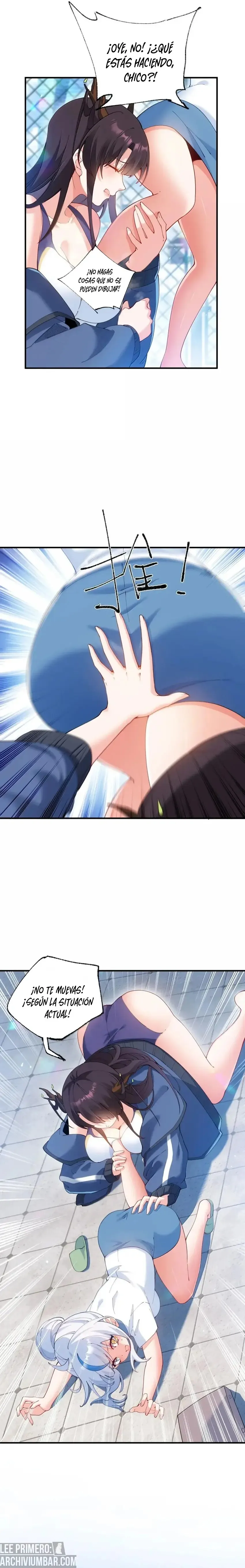 Yo, que poseo un carisma natural, me convertí en el objetivo de discípulas yandere Capítulo 65.5 - Page 8