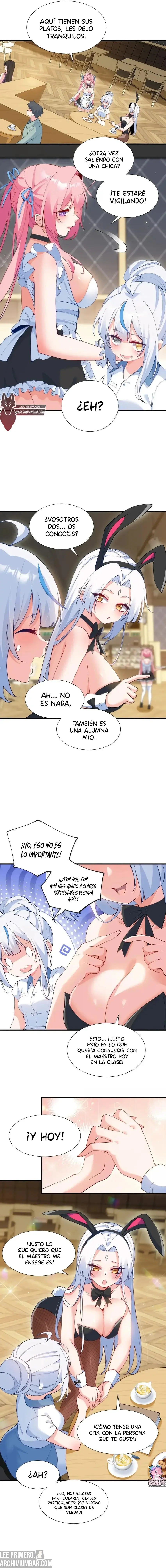 Yo, que poseo un carisma natural, me convertí en el objetivo de discípulas yandere Capítulo 67.5 - Page 4