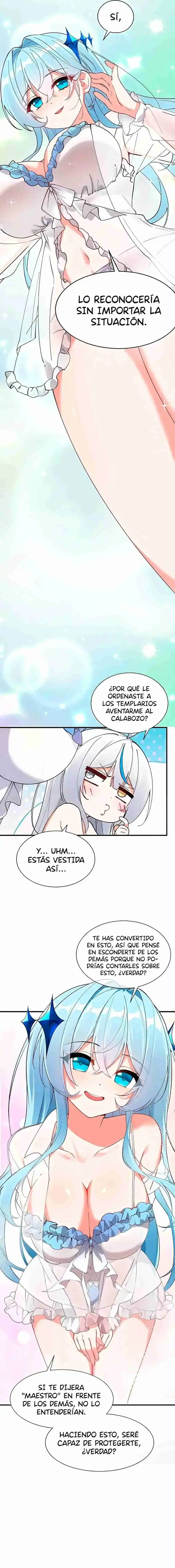 Yo, que poseo un carisma natural, me convertí en el objetivo de discípulas yandere Capítulo 8 - Page 7